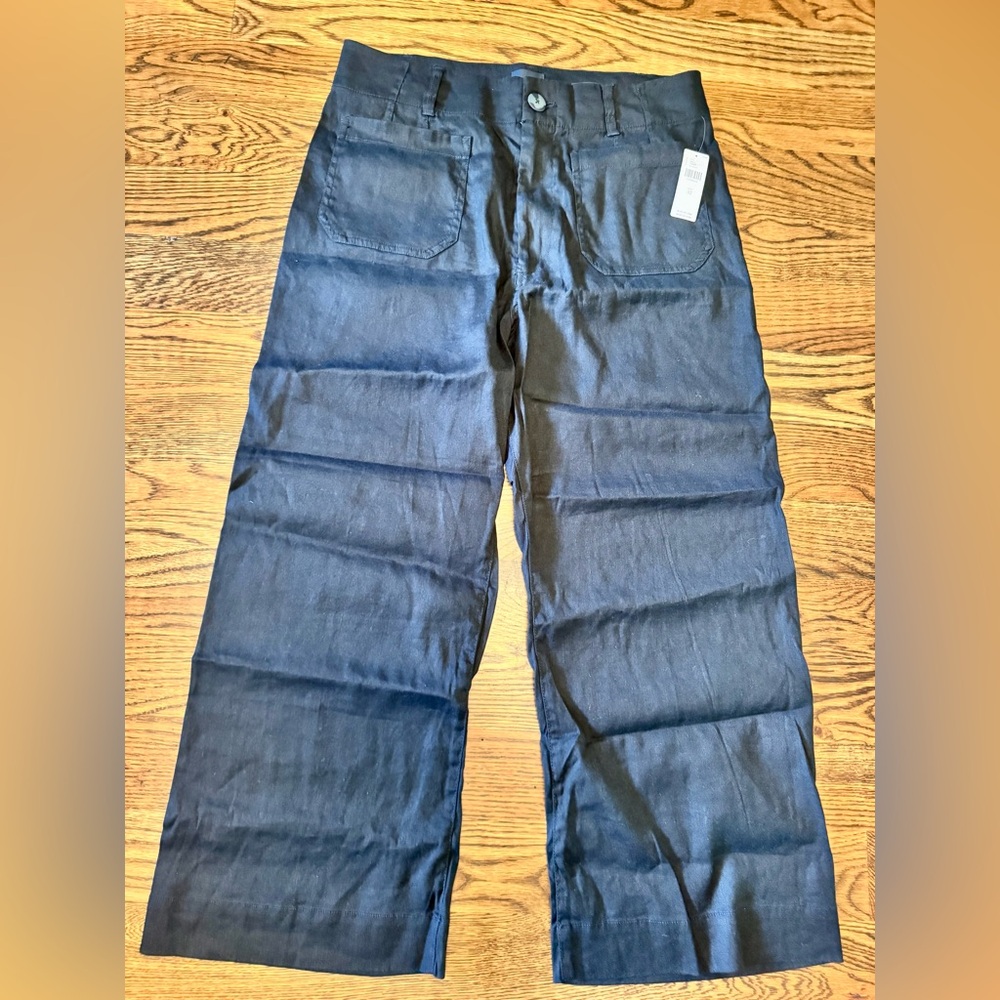 The Colette by Maeve Crop Wide-Leg Pants